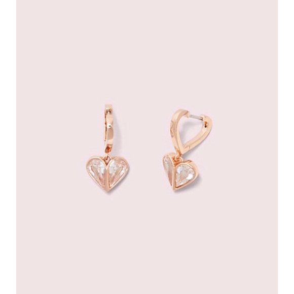 kate spade Jewelry - ♠️ kate spade Heart Huggies NWT